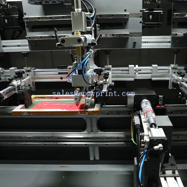 Full Servo Multi Color Automatic Cylindrical Round Registration Silk Screen Printing Machine, Screen Printing Equipment