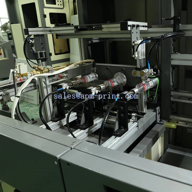Full Servo Multi Color Automatic Cylindrical Round Registration Silk Screen Printing Machine, Screen Printing Equipment